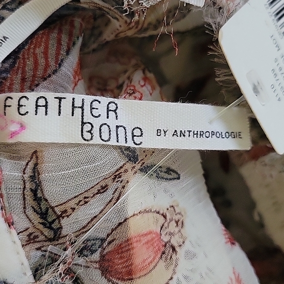 Anthropologie floral Blouse - Picture 5 of 6